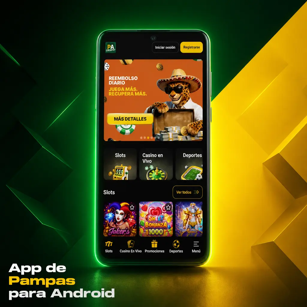 Descarga de la app de Pampas para Android en formato APK, compatible con Android 8.0 o superior