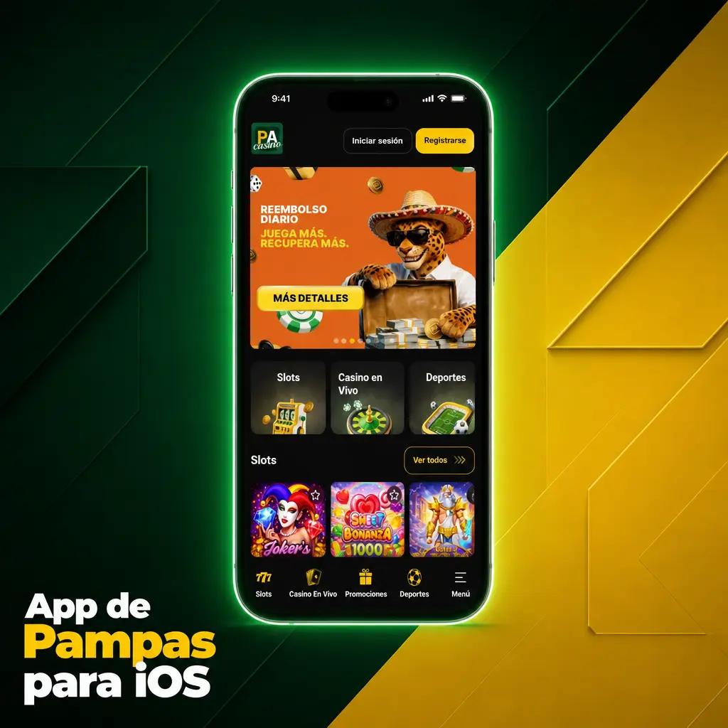Captura de pantalla mostrando cómo instalar la app de Pampas en iPhone con iOS desde Safari