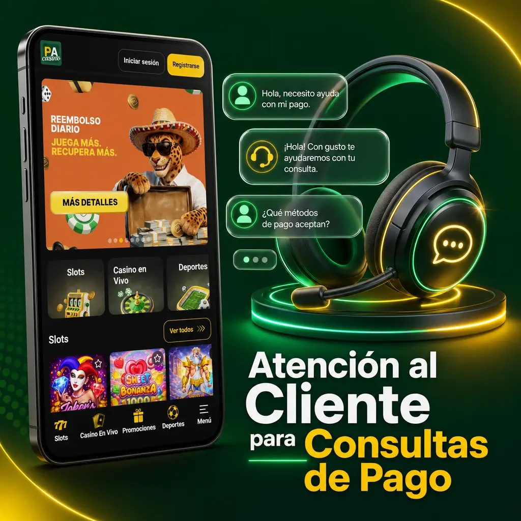 Equipo de soporte de Pampas disponible por chat, formulario, email y redes sociales para consultas de pagos.